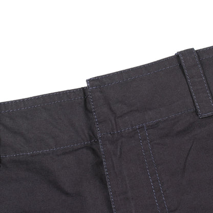 LVロゴ ナイロン切替 カーゴパンツ コットン キュプラ ナイロン ネイビー ルイヴィトン