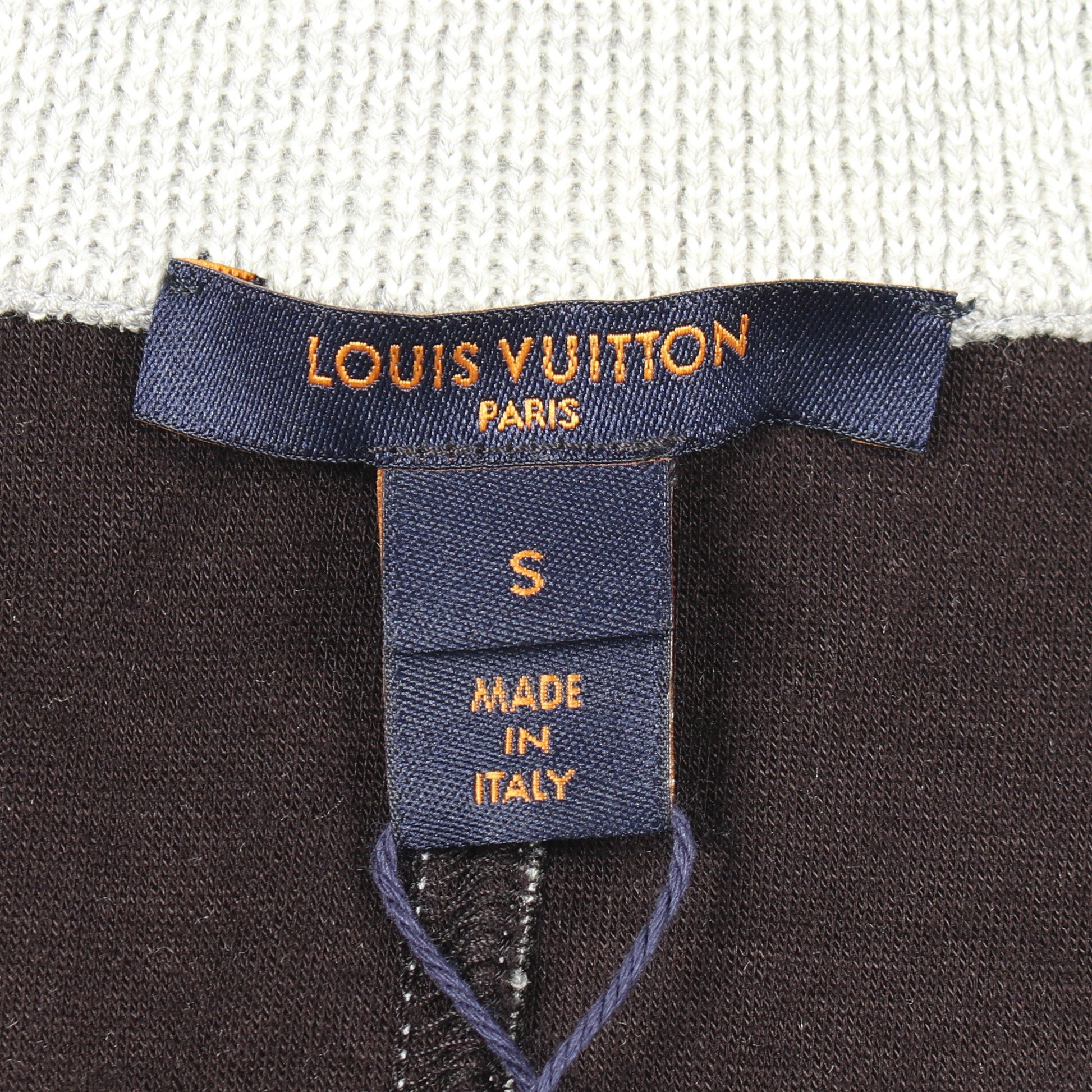 ハートワッペン ジャンプスーツ オールインワン レーヨン グレー ルイヴィトン ワンピース LOUIS VUITTON