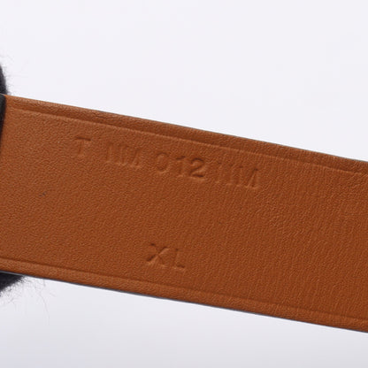 セリエ ブレスレット レザー ブラック シルバー T刻印 エルメス アクセサリー HERMES