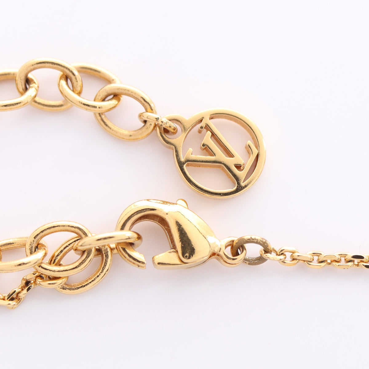 プティ ルイ ネックレス GP ラインストーン ゴールド クリア ルイヴィトン アクセサリー LOUIS VUITTON