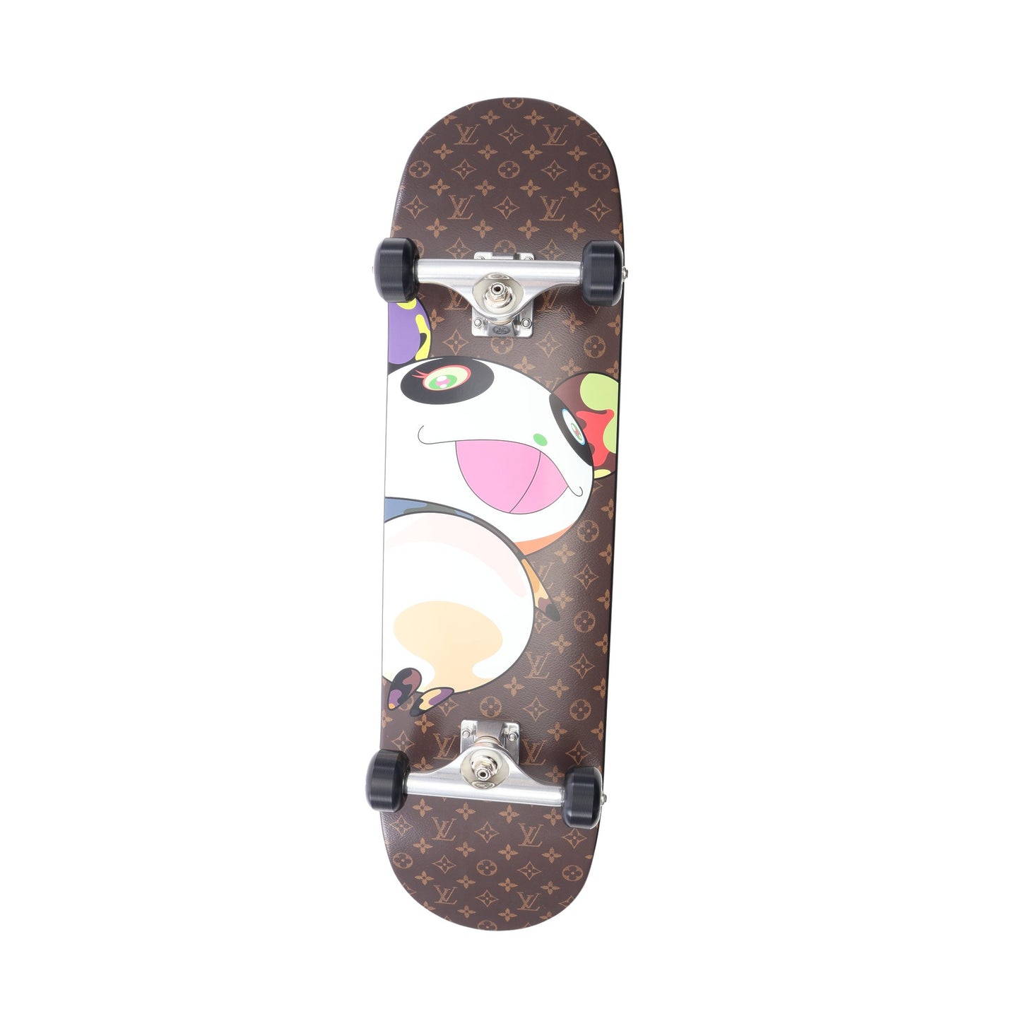 LV × TM Superflat Characters Skateboard インテリア ウッド ブラウン マルチカラー ルイヴィトン