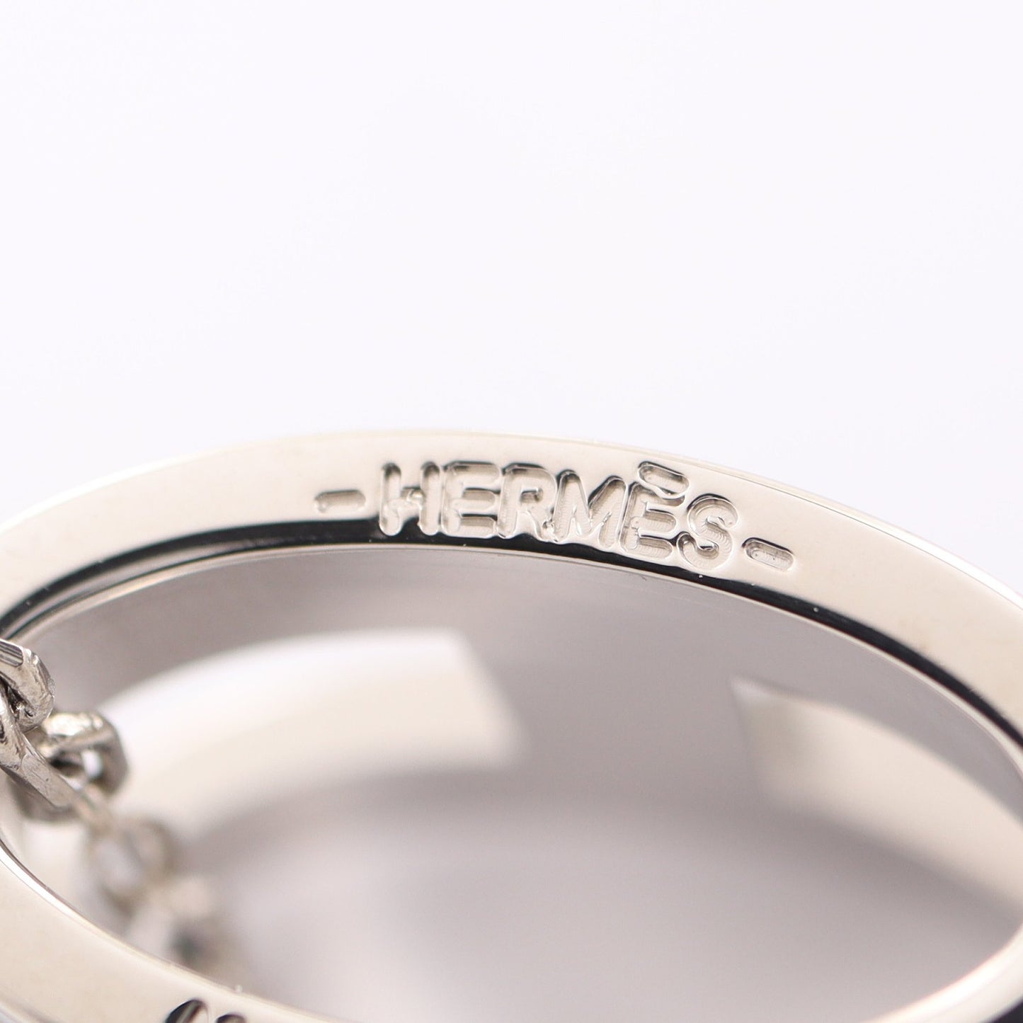 POP H ポップアッシュ ネックレス シルバー ブラック エルメス アクセサリー HERMES