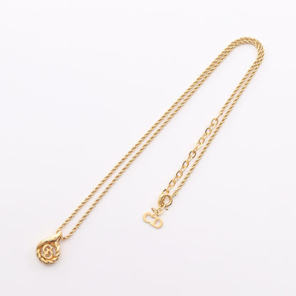 CDロゴ ネックレス GP ゴールド クリスチャンディオール アクセサリー Christian Dior