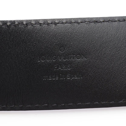 サンチュール LV イニシアル ダミエグラフィット ベルト PVC ブラック ルイヴィトン