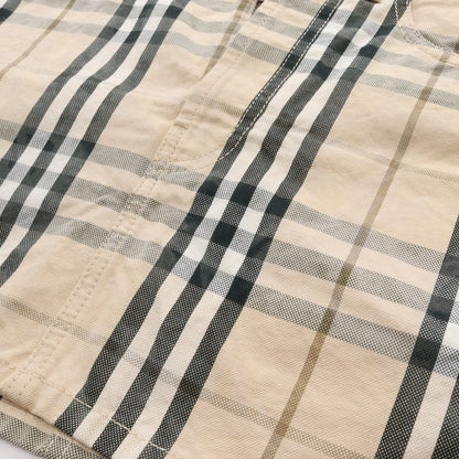 ノバチェック ミニスカート 25SS スカート コットン ベージュ マルチカラー バーバリー