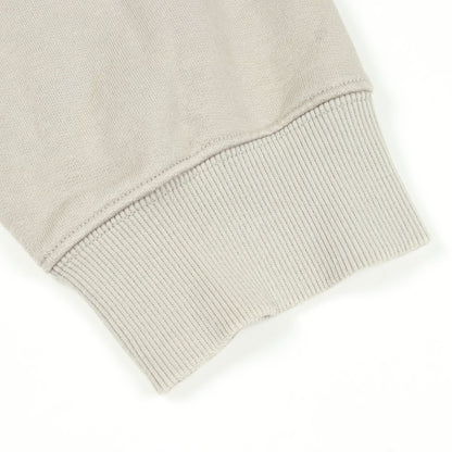 CDロゴ エンブロイダリー 刺繍 スウェットシャツ コットン グレー クリスチャンディオール