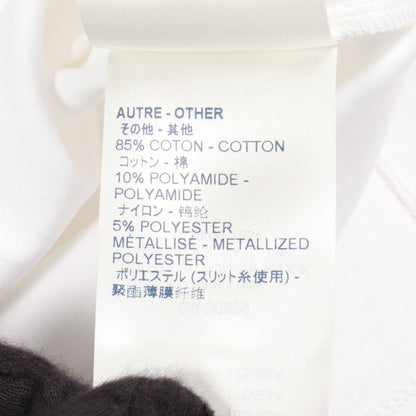 パッチ付き クルーネック 半袖Tシャツ コットン ホワイト ルイヴィトン トップス LOUIS VUITTON