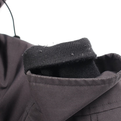 CHATEAU PARKA FUSION FIT フード付き ダウンジャケット コットン ブラック カナダグース