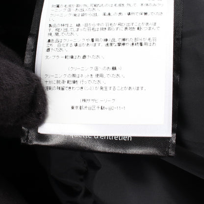 CHATEAU PARKA FUSION FIT フード付き ダウンジャケット コットン ブラック カナダグース