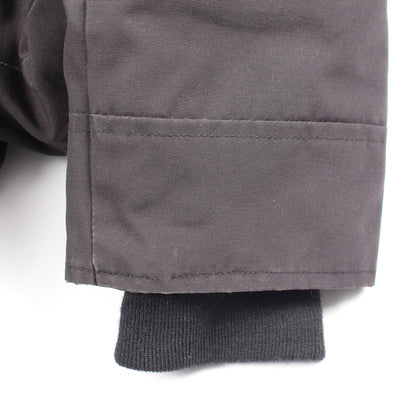 CHATEAU PARKA FUSION FIT フード付き ダウンジャケット コットン ブラック カナダグース