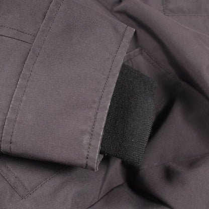 CHATEAU PARKA FUSION FIT フード付き ダウンジャケット コットン ブラック カナダグース