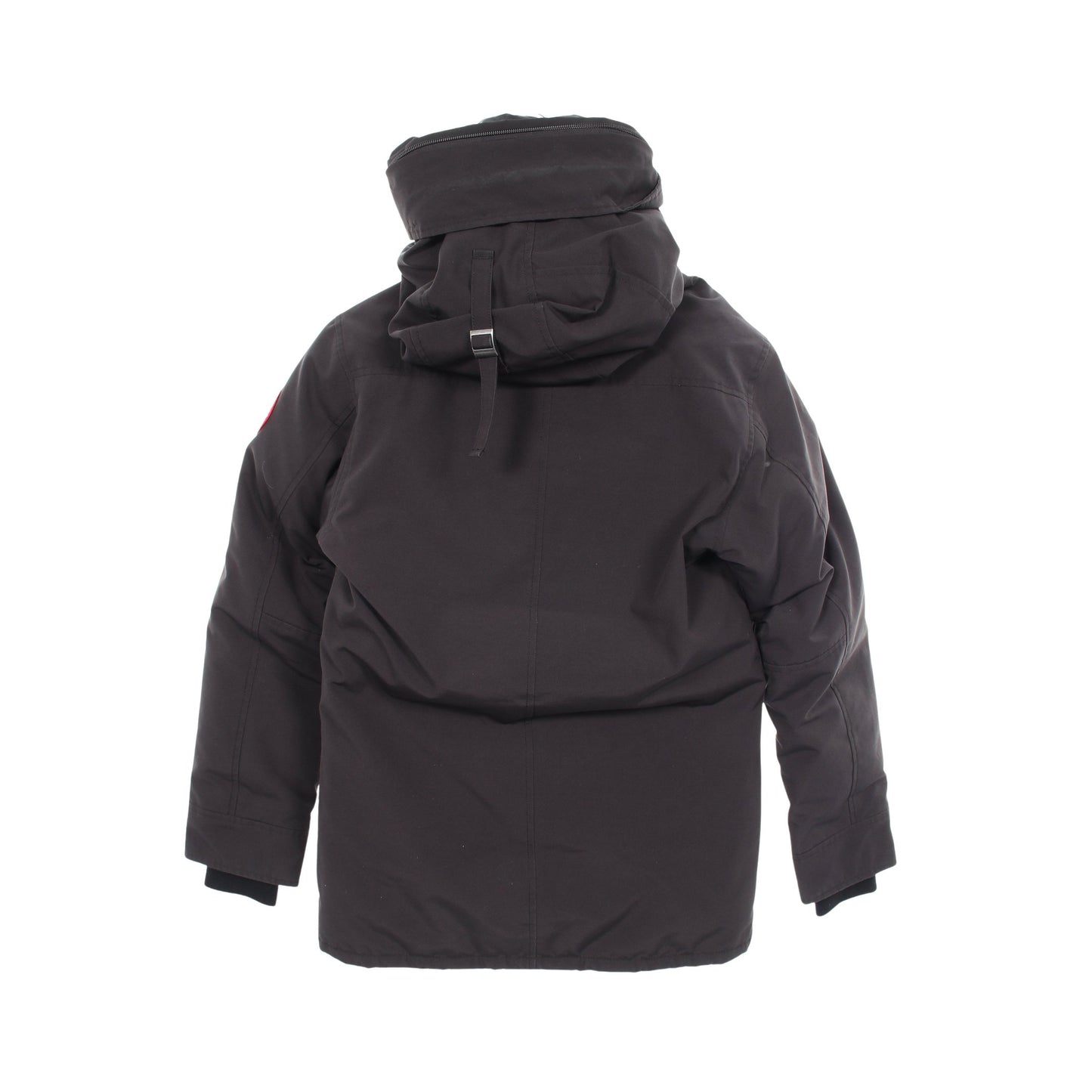 CHATEAU PARKA FUSION FIT フード付き ダウンジャケット コットン ブラック カナダグース