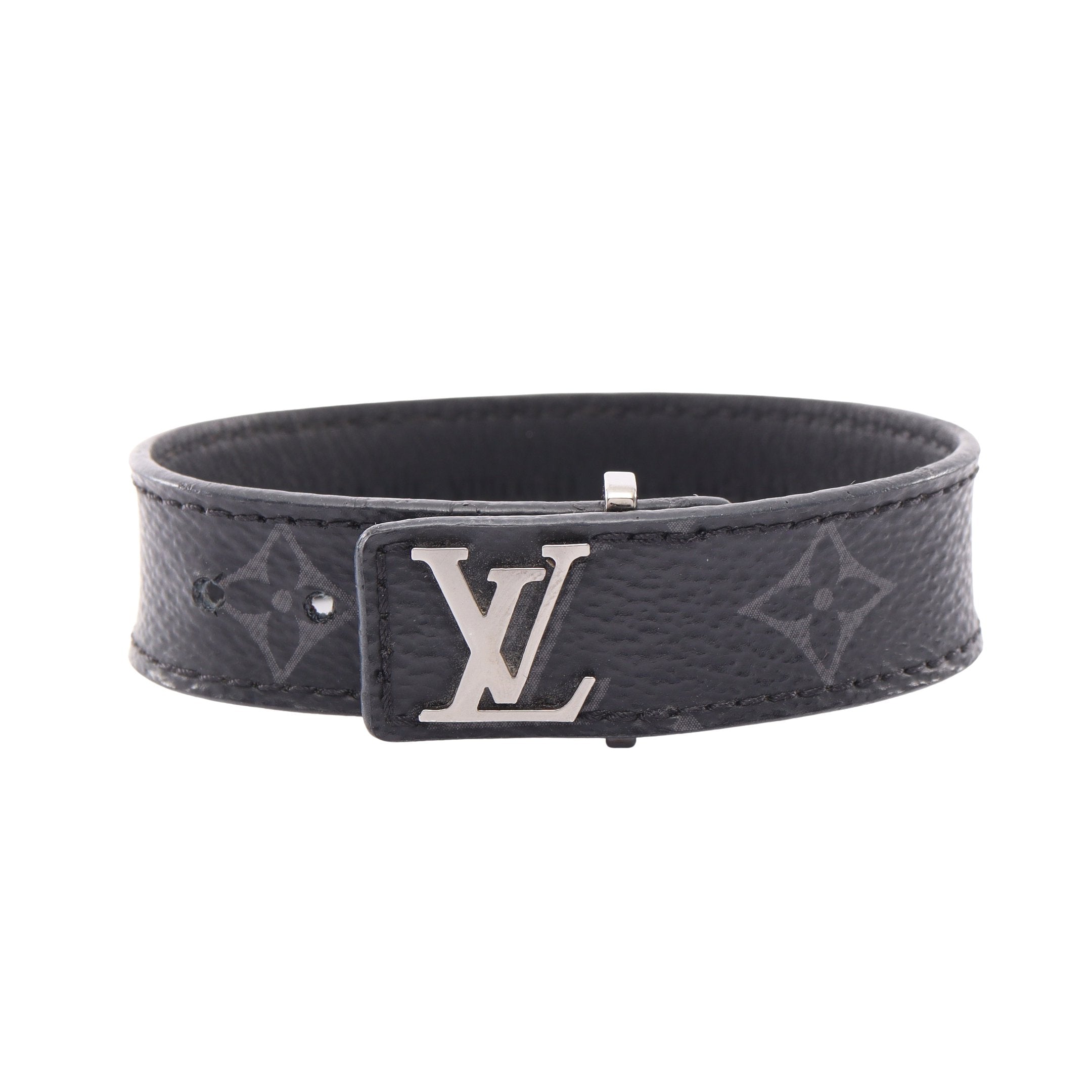 か*ん様 LOUIS VUITTON モノグラム エクリプス ブレスレット ブラスレ LVスリム モノグラムエクリプス ブレスレット PVC レザー