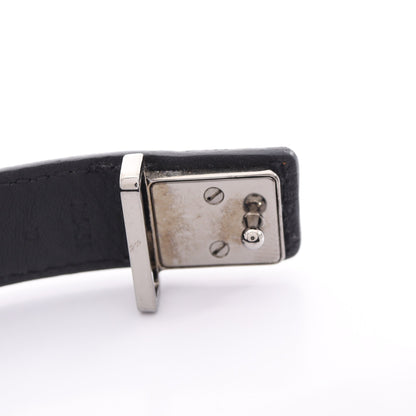 ブラスレ LVスリム モノグラムエクリプス ブレスレット PVC レザー ブラック ルイヴィトン アクセサリー LOUIS VUITTON