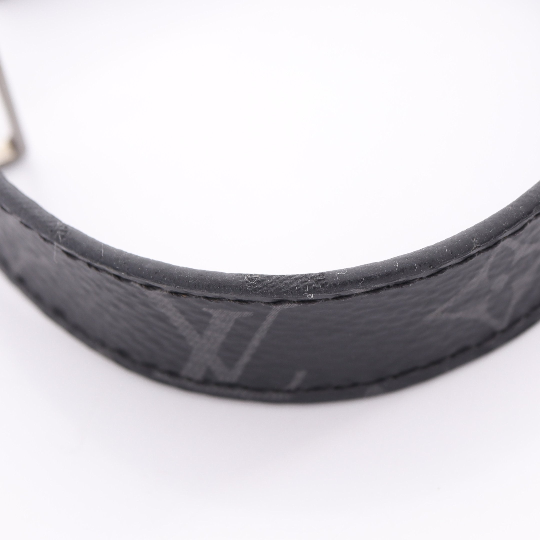 ブラスレ LVスリム モノグラムエクリプス ブレスレット PVC レザー
