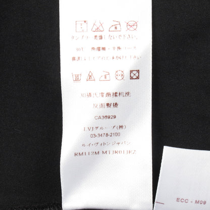 バックロゴ 長袖Tシャツ コットン ブラック ルイヴィトン