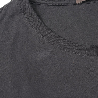 バックロゴ 長袖Tシャツ コットン ブラック ルイヴィトン