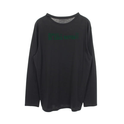 バックロゴ 長袖Tシャツ コットン ブラック ルイヴィトン