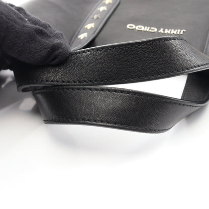 SOFIA N/S ソフィア スタースタッズ 2WAY ハンドバッグ トートバッグ レザー ブラック ジミーチュウ バッグ JIMMY CHOO
