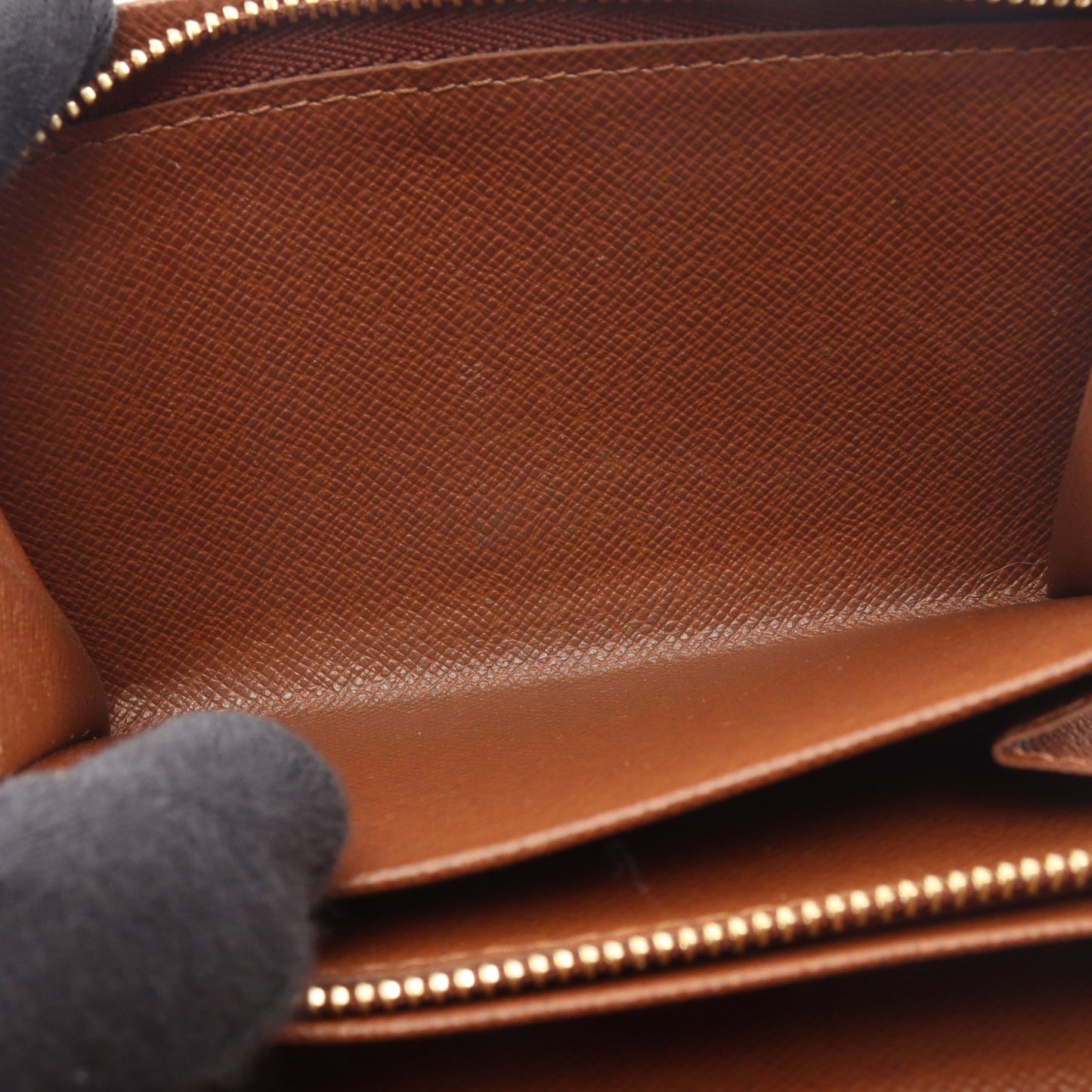 ポルトモネ ビエ トレゾール モノグラム 二つ折り財布 PVC レザー ブラウン ルイヴィトン 財布・小物 LOUIS VUITTON