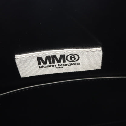 JAPANESE ジャパニーズ ショルダーバッグ トートバッグ レザー ブラック エムエムシックスメゾンマルジェラ バッグ MM6 MAISON MARGIELA
