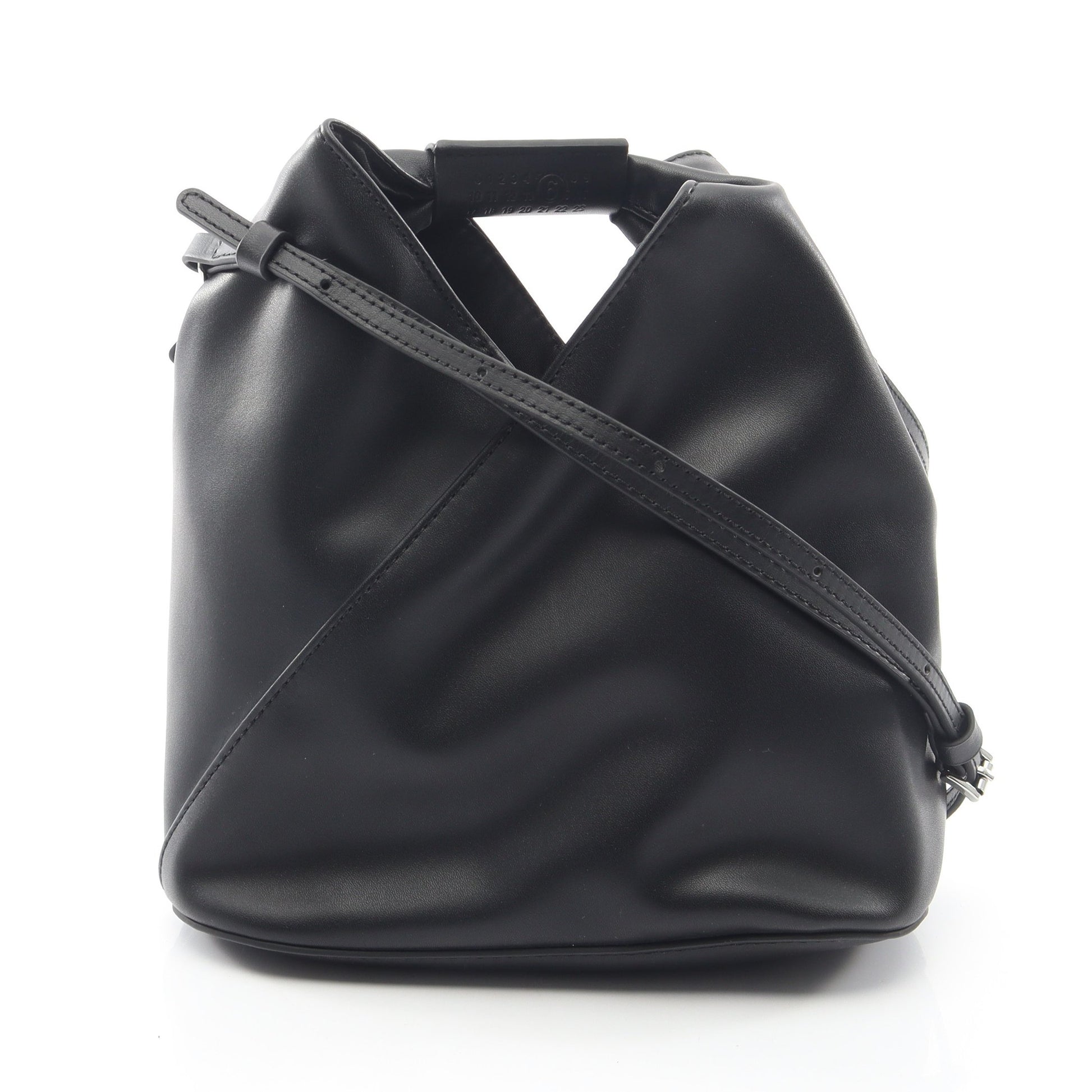 JAPANESE ジャパニーズ 2WAY ショルダーバッグ レザー ブラック エムエムシックスメゾンマルジェラ バッグ MM6 MAISON MARGIELA
