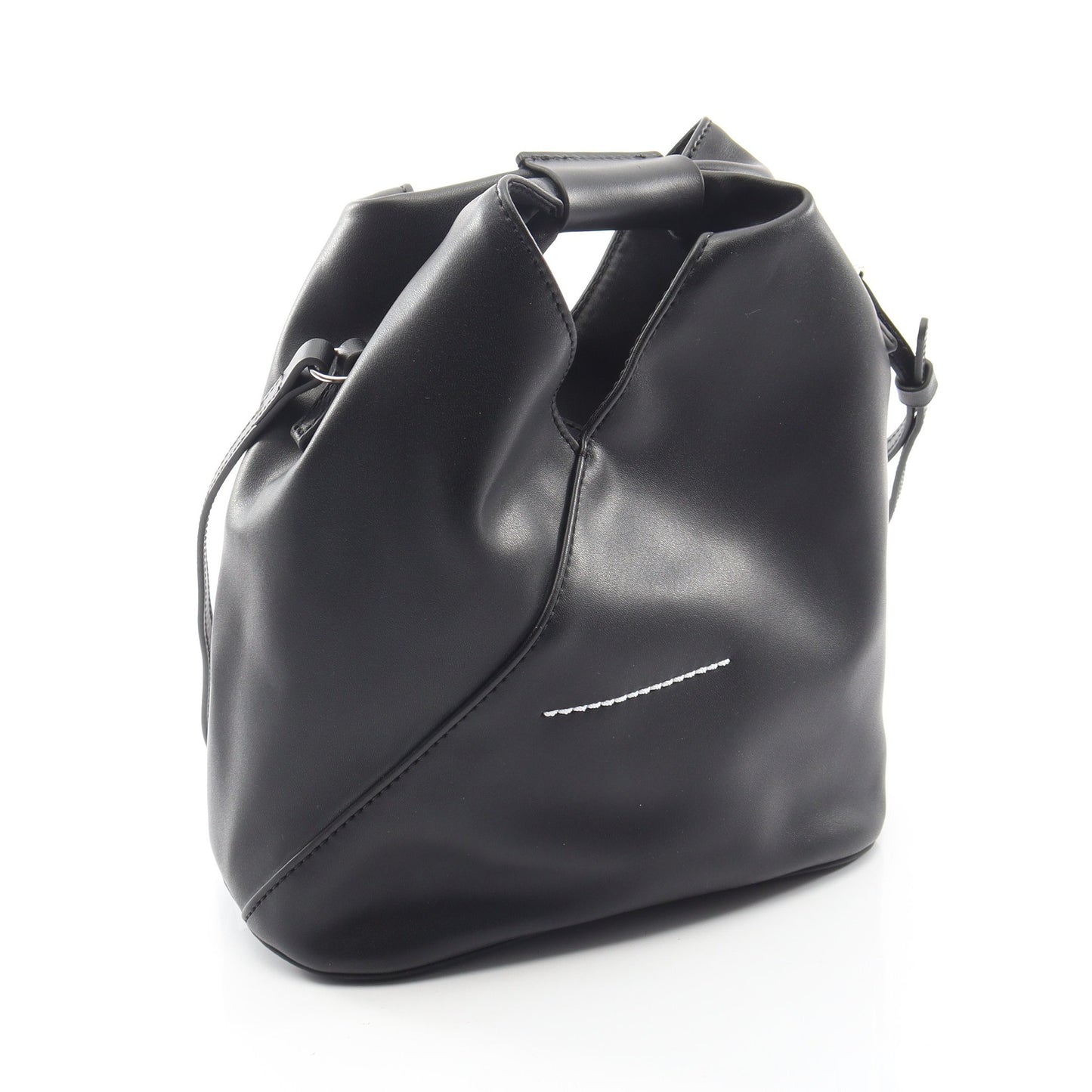 JAPANESE ジャパニーズ 2WAY ショルダーバッグ レザー ブラック エムエムシックスメゾンマルジェラ バッグ MM6 MAISON MARGIELA
