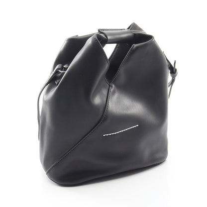 JAPANESE ジャパニーズ 2WAY ショルダーバッグ レザー ブラック エムエムシックスメゾンマルジェラ バッグ MM6 MAISON MARGIELA