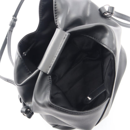 JAPANESE ジャパニーズ 2WAY ショルダーバッグ レザー ブラック エムエムシックスメゾンマルジェラ バッグ MM6 MAISON MARGIELA