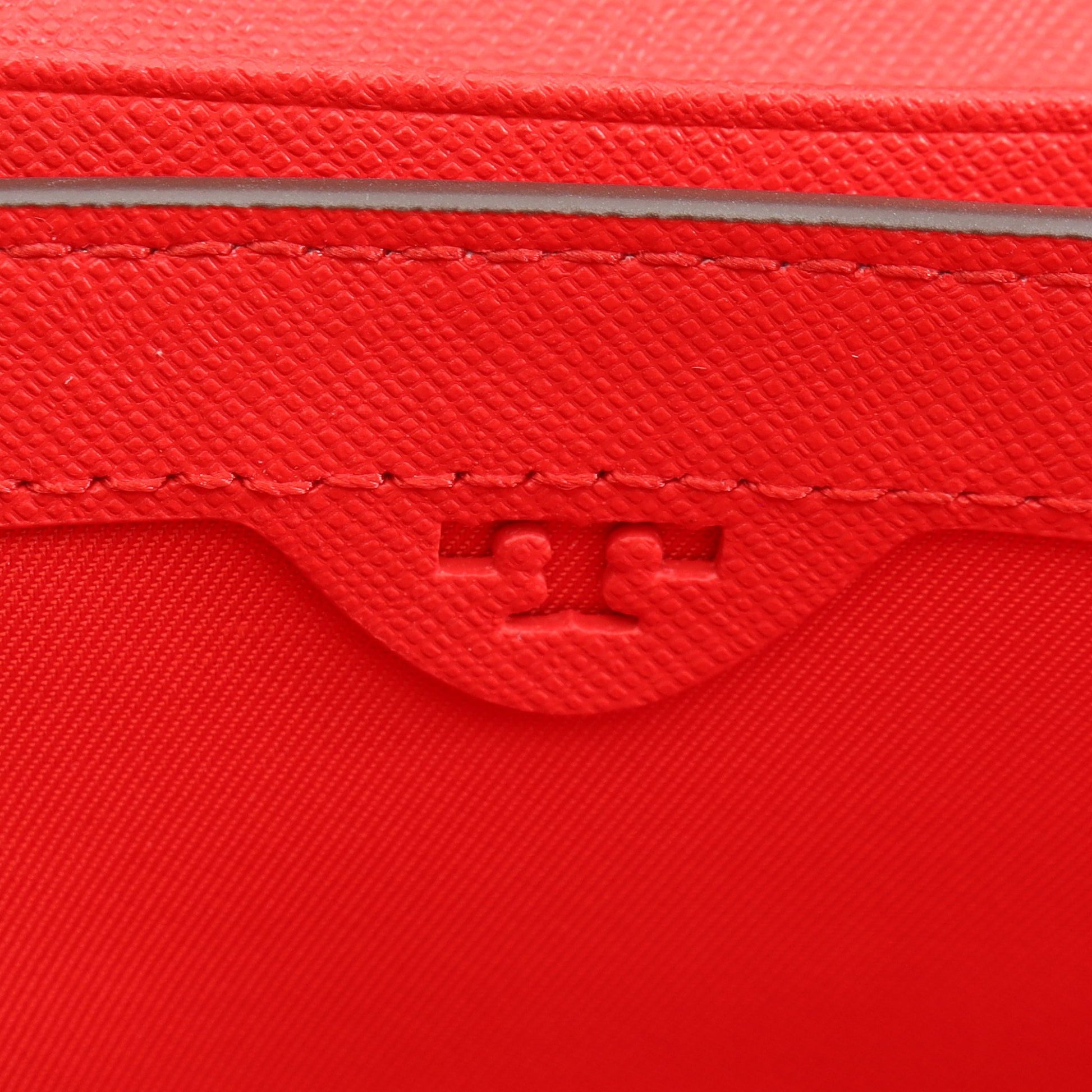 ロビンソン チェーンウォレット レザー レッド トリーバーチ バッグ TORY BURCH