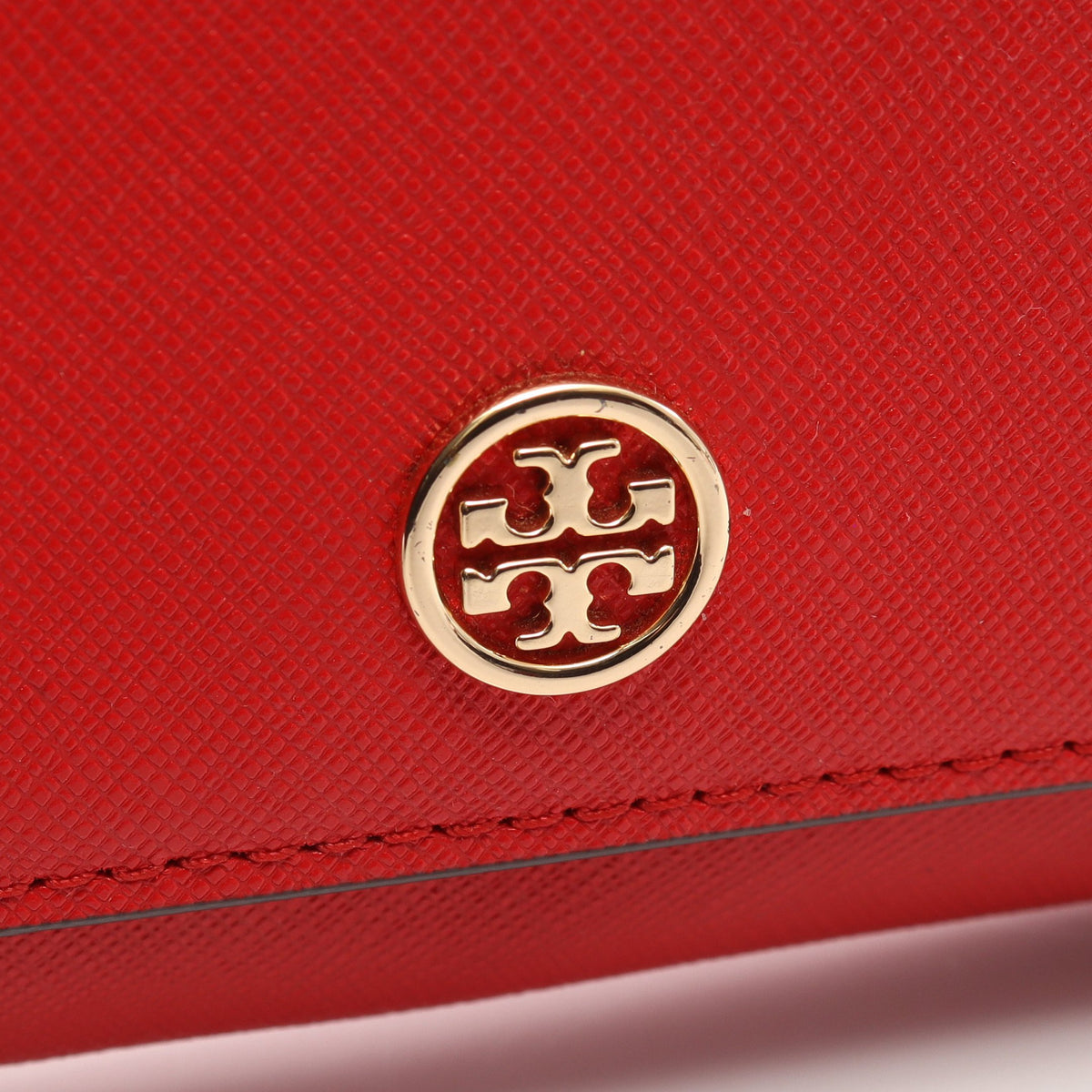 ロビンソン チェーンウォレット レザー レッド トリーバーチ バッグ TORY BURCH