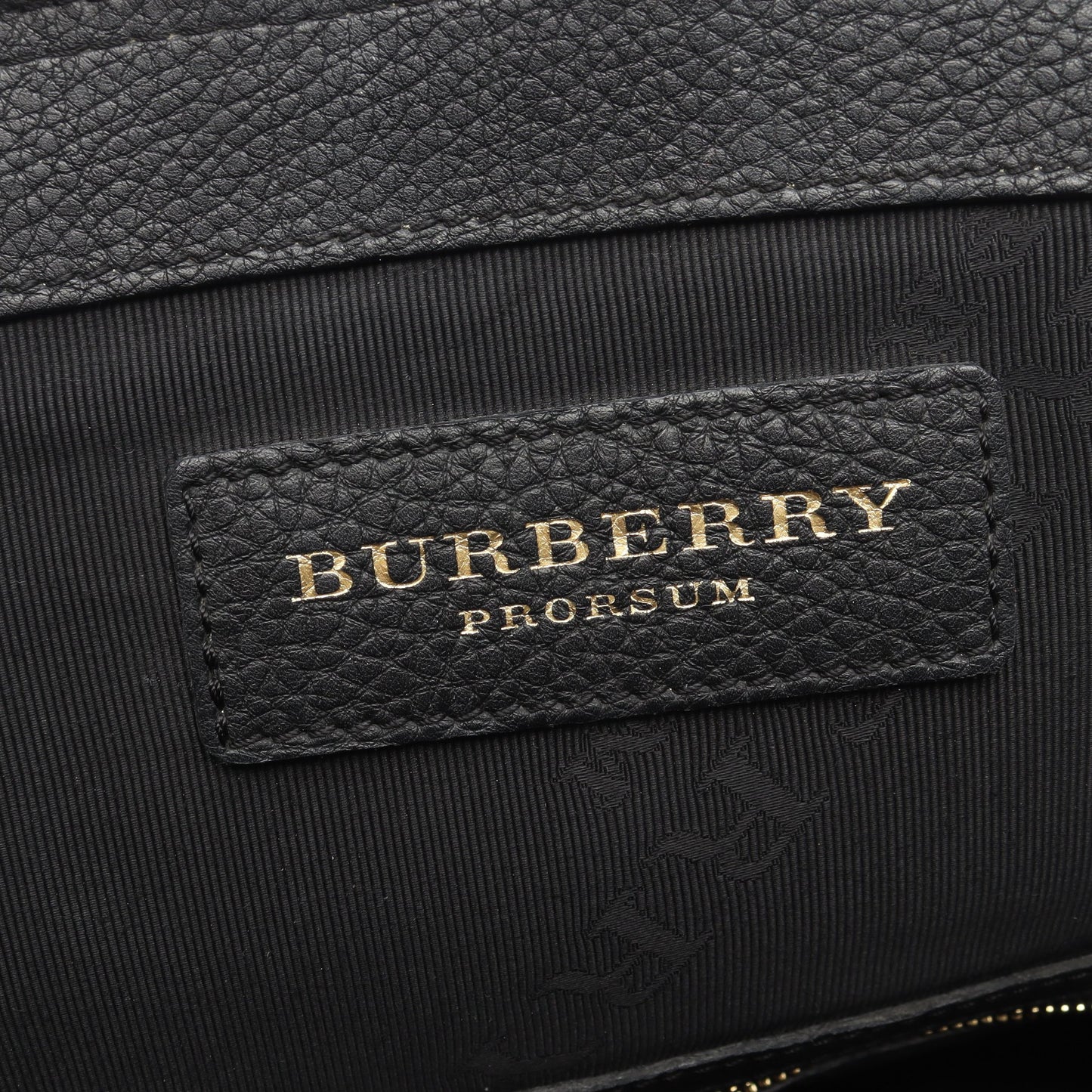 ハンドバッグ ハンドバッグ レザー ブラック バーバリープローサム バッグ BURBERRY PRORSUM