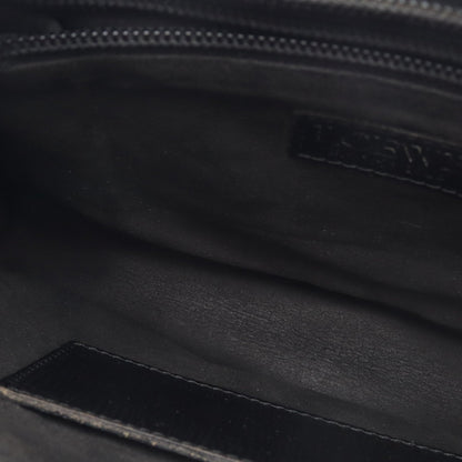 アナグラム クラッチバッグ レザー ブラック ロエベ バッグ LOEWE