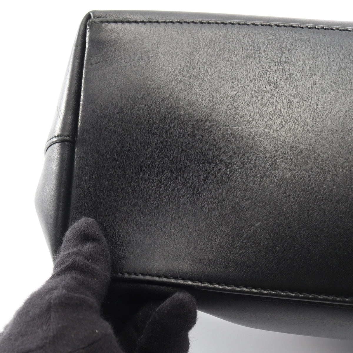 バンブー ワンショルダーバッグ レザー ブラック グッチ バッグ GUCCI