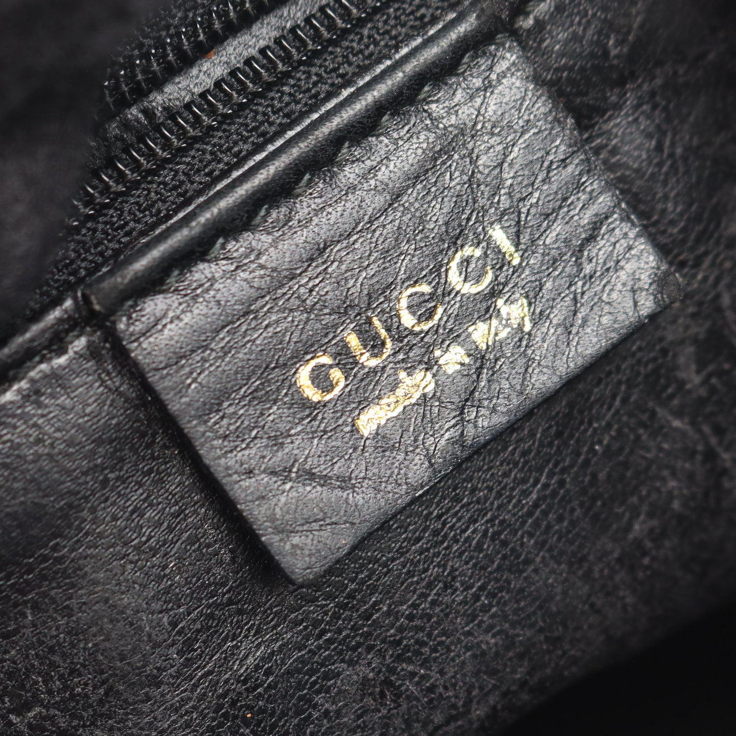 バンブー ワンショルダーバッグ レザー ブラック グッチ バッグ GUCCI