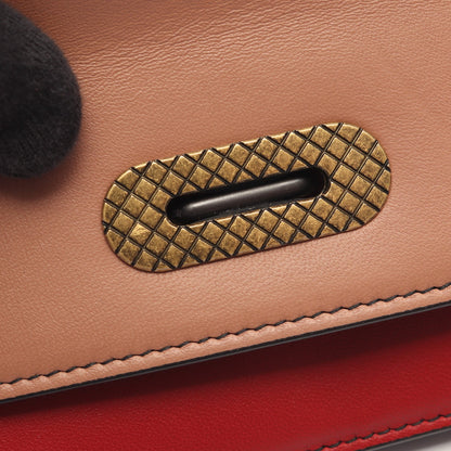 チェーンウォレット レザー レッド ピンクベージュ ボッテガヴェネタ バッグ BOTTEGA VENETA