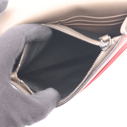チェーンウォレット レザー レッド ピンクベージュ ボッテガヴェネタ バッグ BOTTEGA VENETA