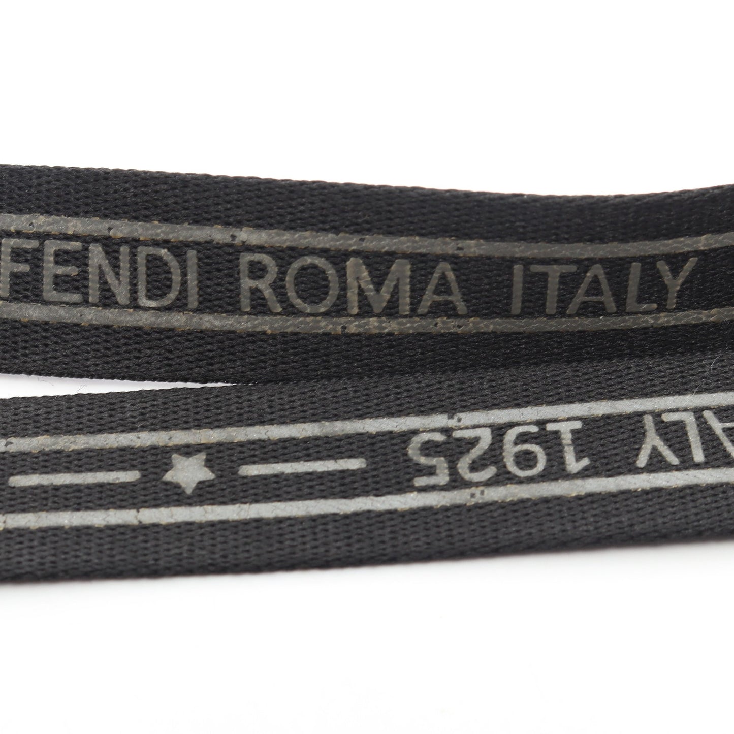 ペカン ショルダーバッグ ナイロン レザー ブラック フェンディ バッグ FENDI