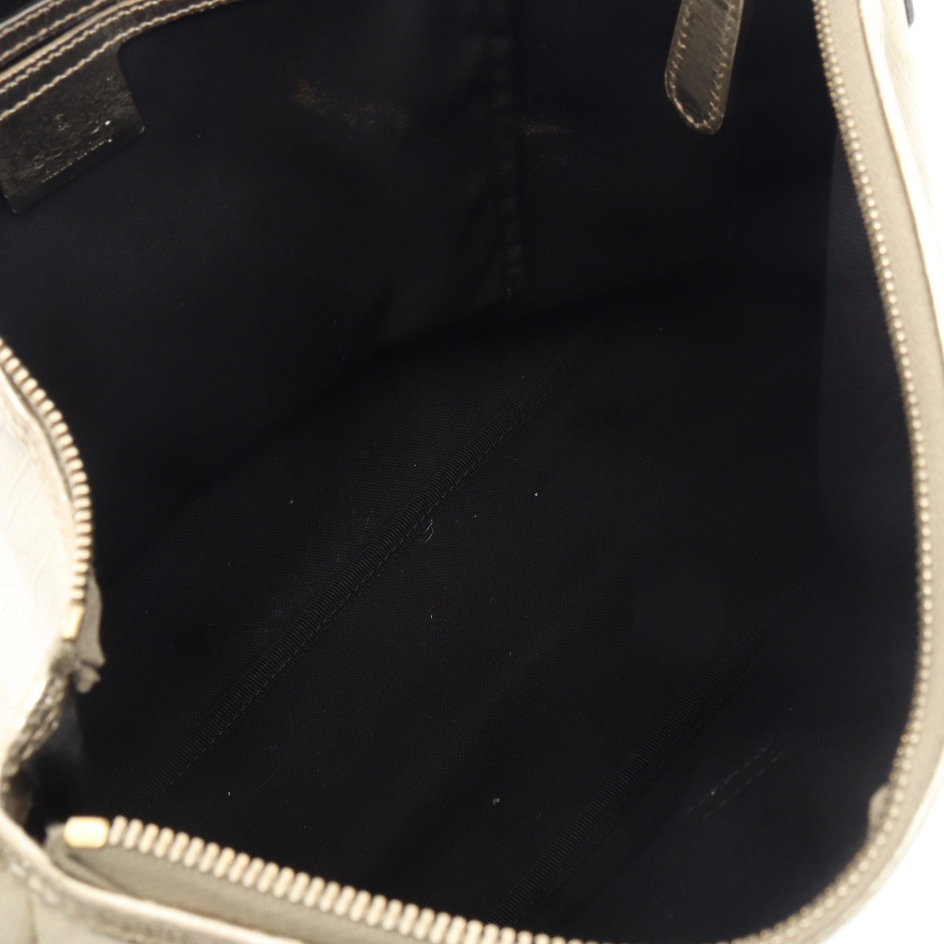 GGスプリーム ワンショルダーバッグ PVC レザー アイボリー ゴールド グッチ バッグ GUCCI