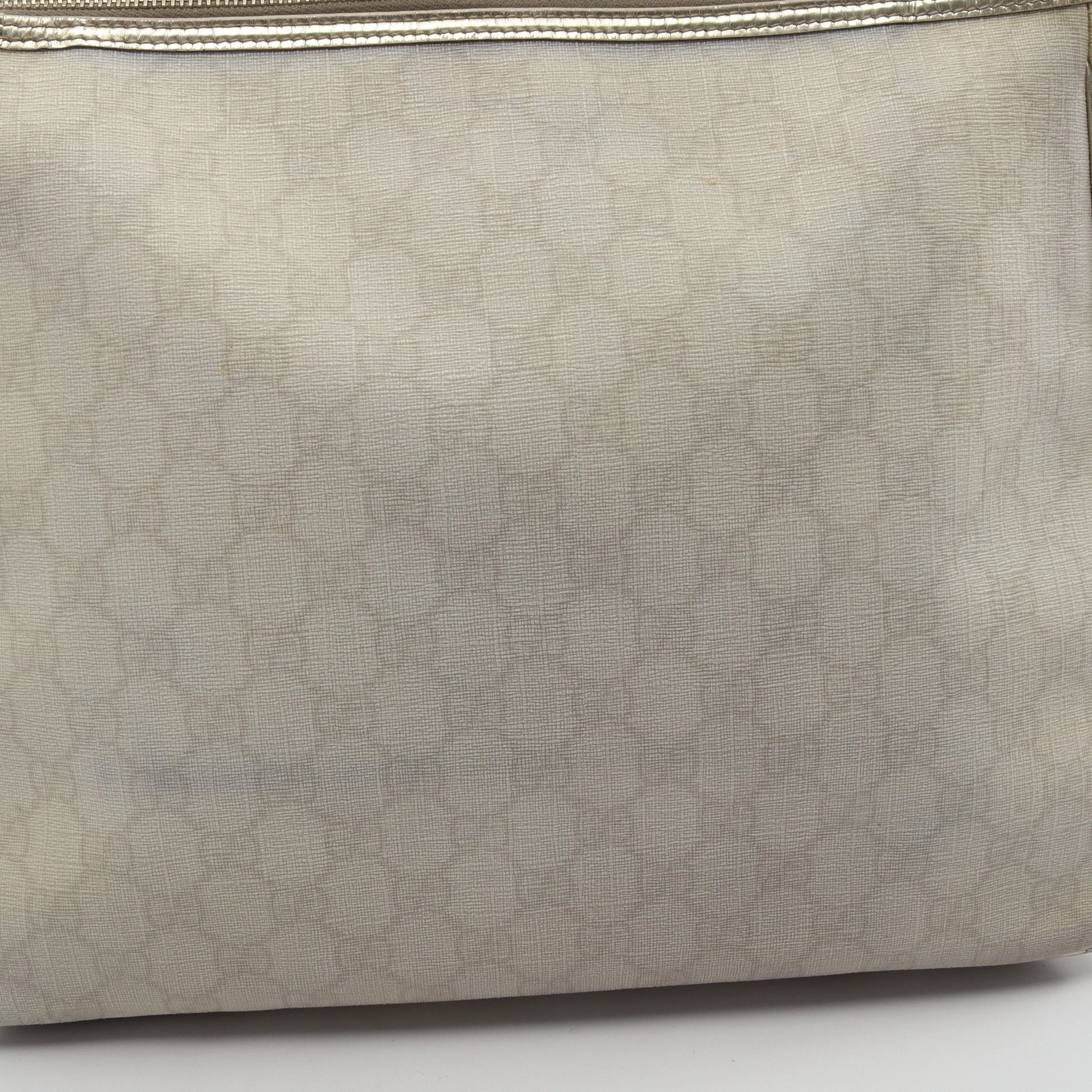 GGスプリーム ワンショルダーバッグ PVC レザー アイボリー ゴールド グッチ バッグ GUCCI