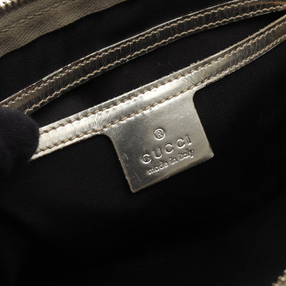 GGスプリーム ワンショルダーバッグ PVC レザー アイボリー ゴールド グッチ バッグ GUCCI