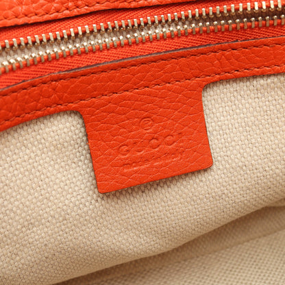 ソーホー チェーンショルダーバッグ レザー オレンジ グッチ バッグ GUCCI