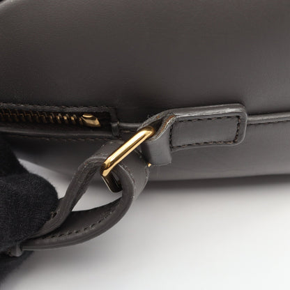 ベイビーダッフル 2WAY ハンドバッグ レザー グレー サンローランパリ バッグ SAINT LAURENT PARIS