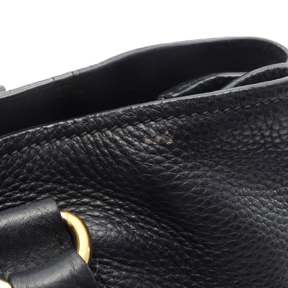 ハンドバッグ トートバッグ レザー ブラック プラダ バッグ PRADA