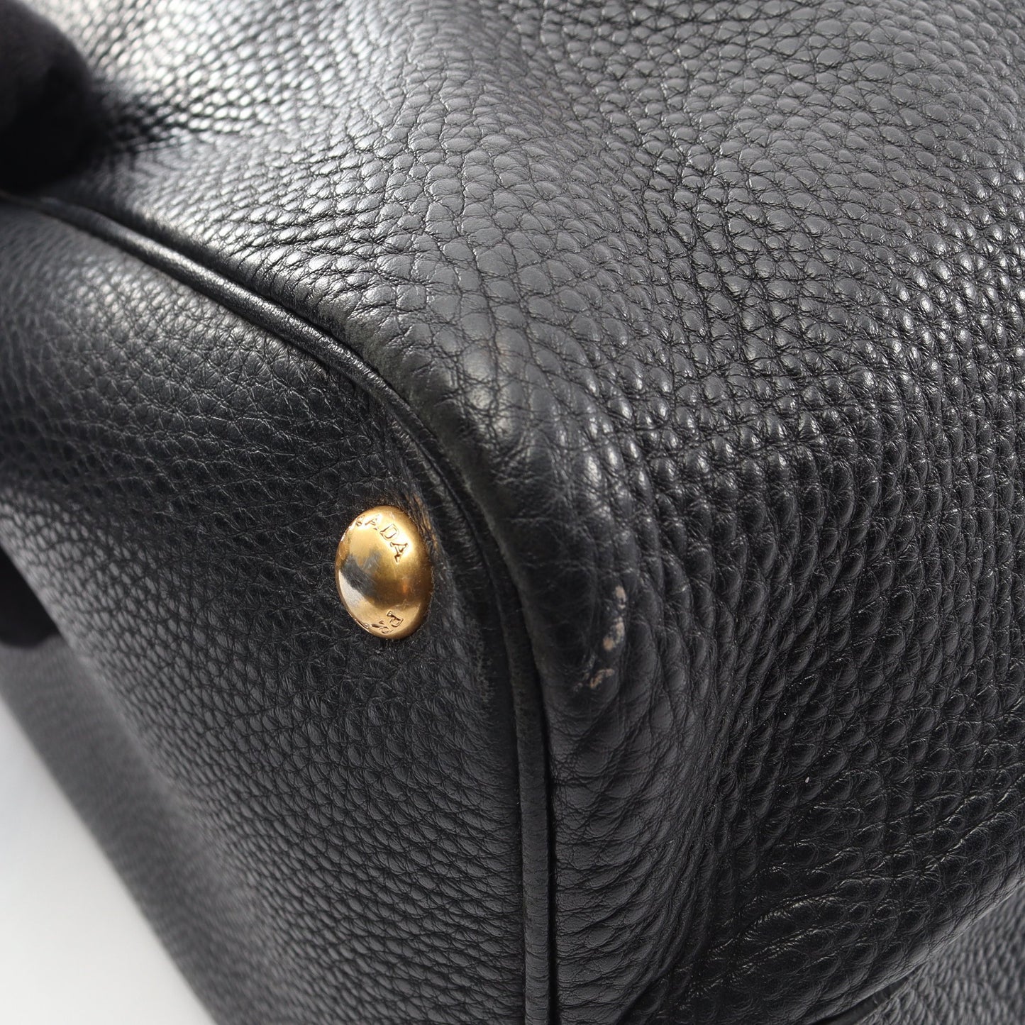 ハンドバッグ トートバッグ レザー ブラック プラダ バッグ PRADA