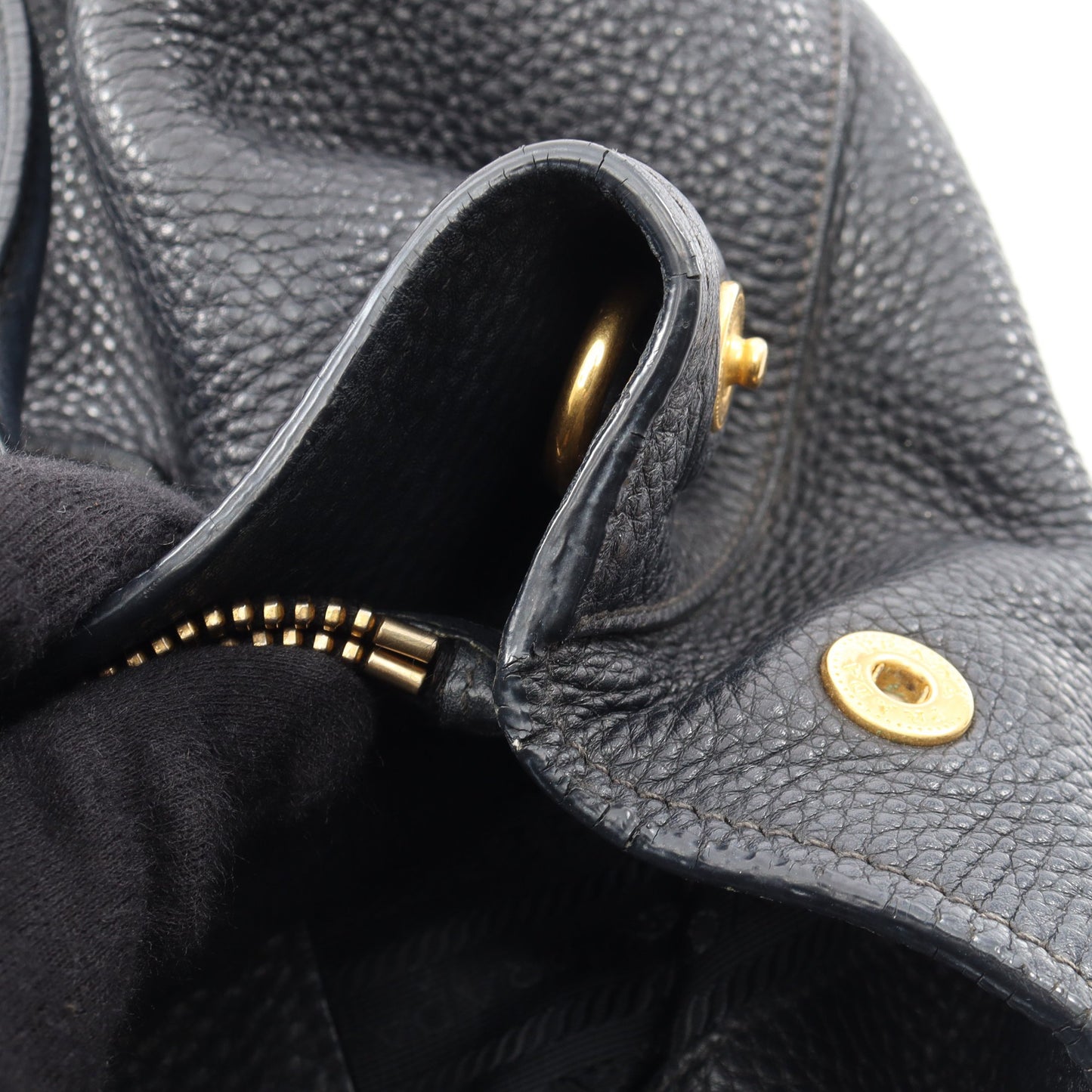 ハンドバッグ トートバッグ レザー ブラック プラダ バッグ PRADA