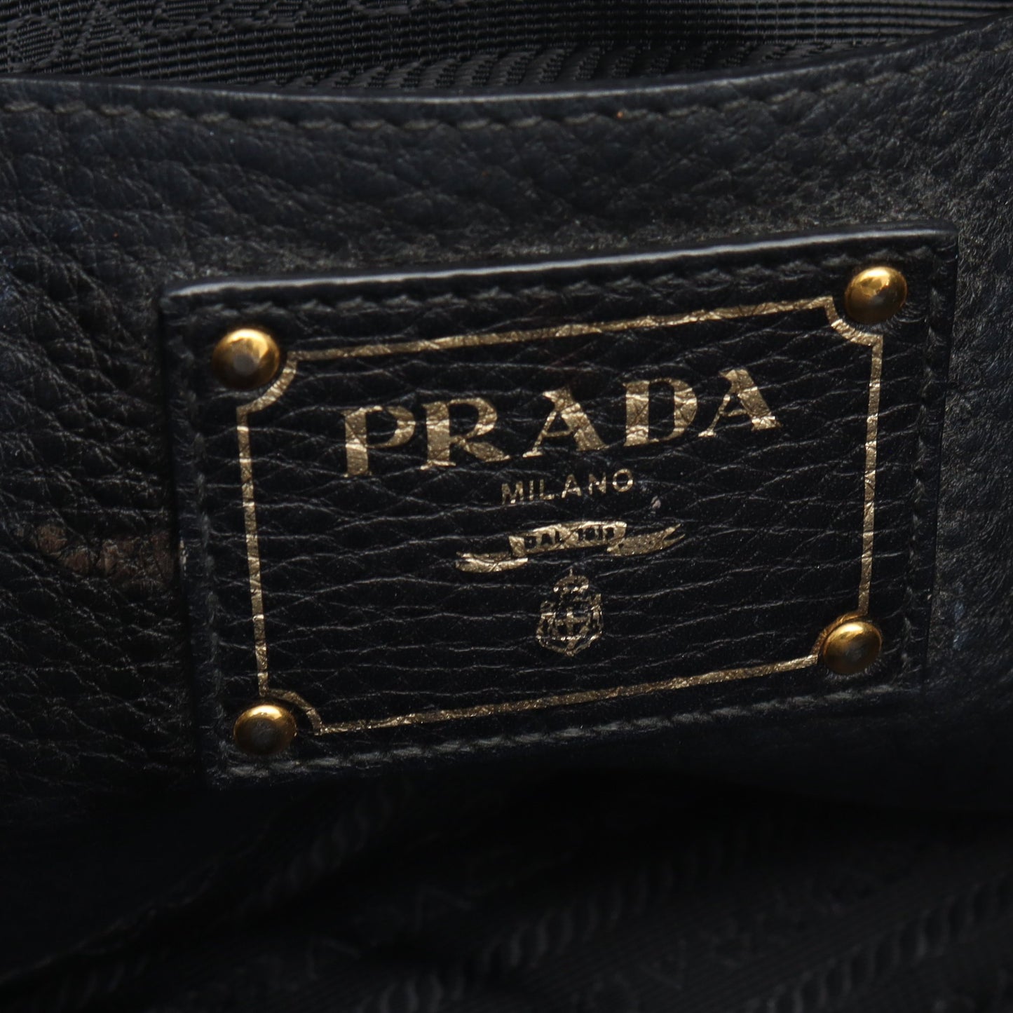 ハンドバッグ トートバッグ レザー ブラック プラダ バッグ PRADA
