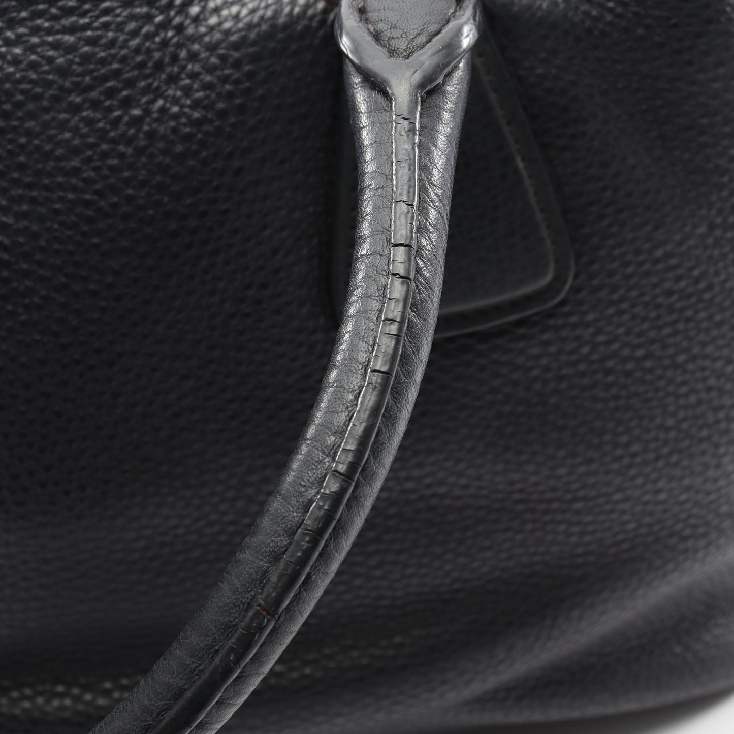 ハンドバッグ トートバッグ レザー ブラック プラダ バッグ PRADA