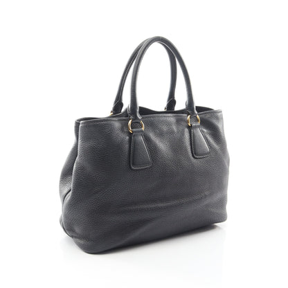 ハンドバッグ トートバッグ レザー ブラック プラダ バッグ PRADA