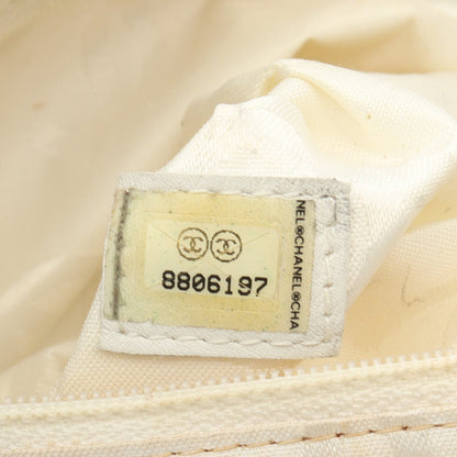 ワイルドステッチ ハンドバッグ トートバッグ レザー ホワイト ゴールド金具 シャネル バッグ CHANEL